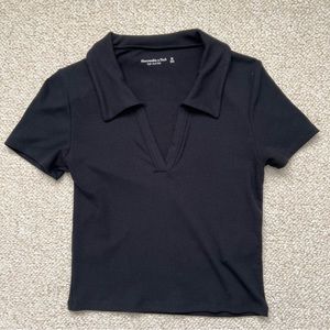 Abercrombie & Fitch Short-Sleeve Polo Top